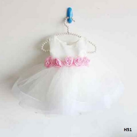 dress putih cantik anak pesta